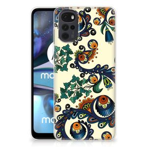 Siliconen Hoesje Motorola Moto G22 Barok Flower