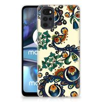 Siliconen Hoesje Motorola Moto G22 Barok Flower - thumbnail