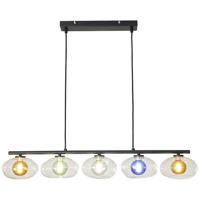 ECO-Light URANUS 9460 S-5 COL Hanglamp G9 Bont, Amber, Groen, Smoke, Blauw - thumbnail