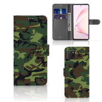 Samsung Note 10 Lite Telefoon Hoesje Army Dark