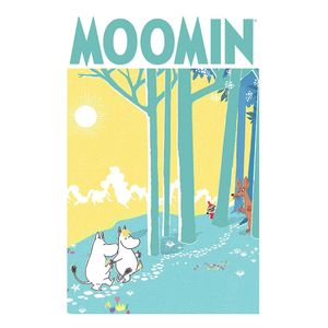 Moomins 3D Lenticular Poster Forest 26 x 20 cm