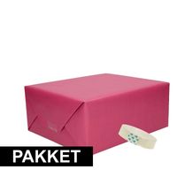 3x Paars kraft inpakpapier met rolletje plakband pakket 8