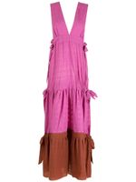 Clube Bossa robe Bourgen colour block - Rose