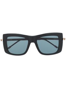 Thom Browne Eyewear lunettes de soleil à monture carrée - Noir