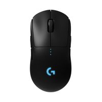 Logitech G Pro Gaming-muis USB Optisch Zwart 8 Toetsen 16000 dpi Verlicht, Verwisselbaar zijpaneel, Afneembare kabel