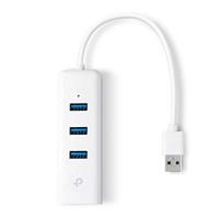 TP-Link USB 3.0 naar Gigabit Ethernet netwerkadapter met 3-poorts USB 3.0 hub (UE330)