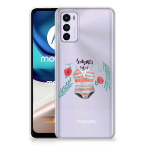 Motorola Moto G42 Telefoonhoesje met Naam Boho Summer