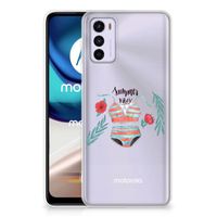 Motorola Moto G42 Telefoonhoesje met Naam Boho Summer