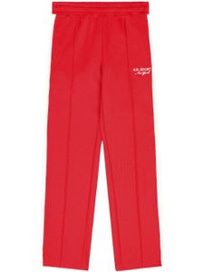 Sporty & Rich pantalon de jogging à détails rayés - Rouge