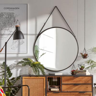 Kave Home Ronde Spiegel Raintree Ø80cm. - Zwart Kave Home Ronde Spiegel Raintree Ø80cm. - Zwart