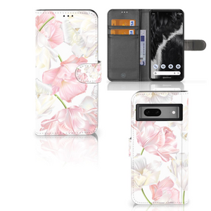 Google Pixel 7 Hoesje Lovely Flowers