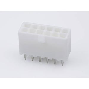 Molex 39310128 Female header, inbouw (standaard) Totaal aantal polen: 12 Rastermaat: 4.20 mm Inhoud: 1 stuk(s) Bulk