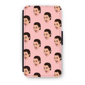 Ugly Cry Call: iPhone X Flip Hoesje