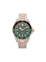 Philipp Plein montre GMT-I Challenger 44 mm - Vert - thumbnail