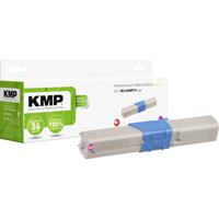 KMP Toner vervangt OKI 46508710 Compatibel Magenta 3000 bladzijden O-T58X 3360,3006 - thumbnail