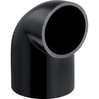 Geberit afvoer PE fitting verloopbocht 90°, kleine radius 56X50 363.062.16.1