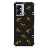 Case Anti-shock voor OPPO A77 5G | A57 5G Leopards