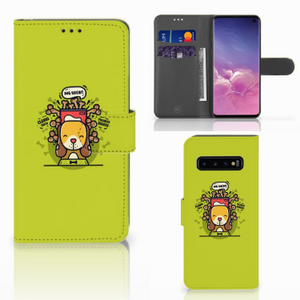 Samsung Galaxy S10 Leuk Hoesje Doggy Biscuit