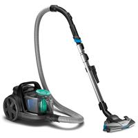 Philips Stofzuiger zonder zak PowerPro Active - 900 Watt vermogen - Met allergiefilter - Inclusief mondstuk voor harde vloeren - Eenvoudig te legen stofbak - Bediening op de steel - FC9550/09