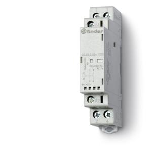 Finder 22.32.0.024.4320 Contactor 2x NO 24 V/DC, 24 V/AC 25 A 1 stuk(s)