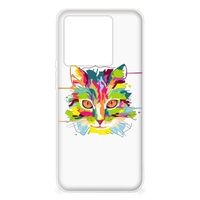 Xiaomi 13T Telefoonhoesje met Naam Cat Color - thumbnail