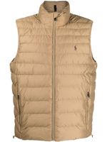 Polo Ralph Lauren gilet matelassé Terra à fermeture zippée - Tons neutres - thumbnail