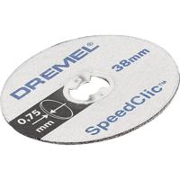 DREMEL SC409 5-pack Dunne Snijschijven 38mm - EZ SpeedClic Set met Extra Dunne Snijschijven voor Snijden in Metaal