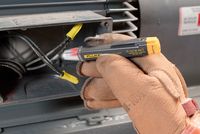 Fluke Non-contact voltage tester AC 90...600 V spanningtesterschroevendraaier Zwart, Geel - thumbnail