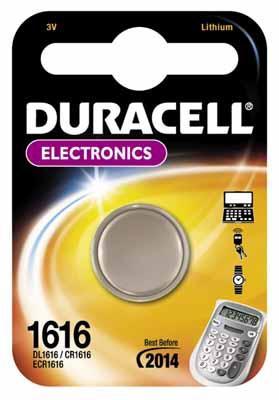 Duracell 1616 Knoopcel Batterij