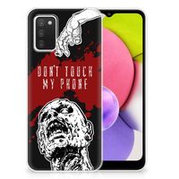 Samsung Galaxy A03S Silicone-hoesje Zombie Blood - thumbnail