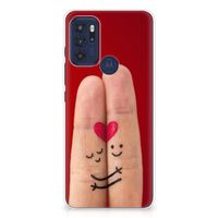 Motorola Moto G60s Silicone Back Cover Liefde - Origineel Romantisch Cadeau - thumbnail