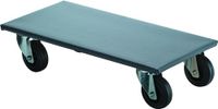 BS Rollen Transportroller | wiel-d. 100 mm 250 kg | L600 mm B350 mm | volledig van rubber met antisliplaag | 1 stuk - A.-ROLLER.400 A.-ROLLER.400