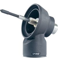 Spero SPKS5/8 | Kunststof Diamantboor Stofadapter | M16 (M) - 5/8 (F) | Excl. centreerpen - SPKS5/8