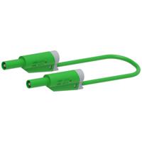 Electro PJP 2710-IEC-CD1-50V Meetsnoer Banaanstekker 4 mm Banaanstekker 4 mm 50 cm Groen 1 stuk(s)