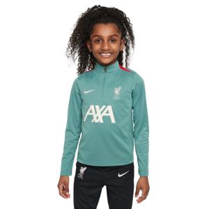 Nike Liverpool Academy Pro Trainingstrui 1/4-Zip 2024-2025 Kleuters Groen Rood