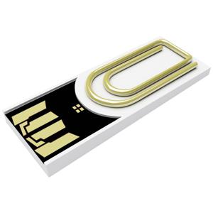 Xlyne clip/me USB-stick Bulk 8 GB Wit CM08IW002 USB 2.0