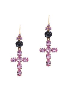 Dolce & Gabbana boucles d'oreilles à pendentif croix