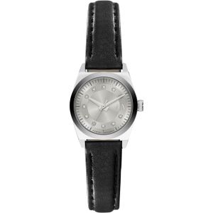 Horlogeband Armani Exchange AX5332 Leder Zwart 14mm