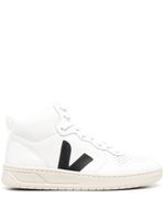 VEJA baskets montantes V-10 en cuir - Blanc - thumbnail