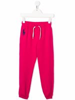 Ralph Lauren Kids pantalon de jogging Polo Pony - Rose