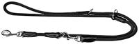 HUNTER Freestyle verstelbare geleider voor honden, robuust, weerbestendig, 1,0/200 cm, zwart