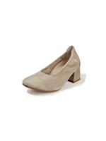 Pumps Karin van geitensuèdeleer Van Semler beige