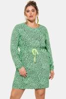 Ulla Popken Jurk, neon koord, lange mouwen - Grote Maten