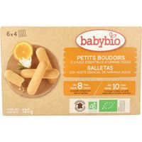 Babybio Baby koekjes 10mnd bio (120 gr)