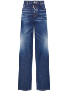 DSQUARED2 jean à coupe ample - Bleu