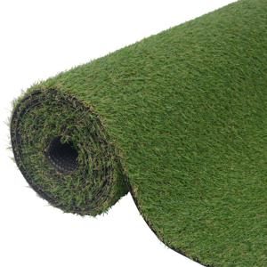 VidaXL Kunstgras 1x20 m/20 mm groen