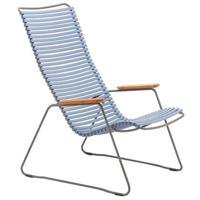 Houe Click Lounge Chair fauteuil pigeon blue