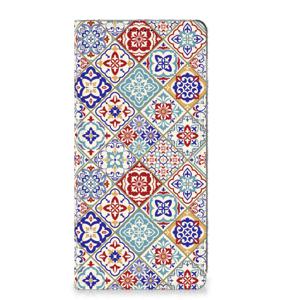 Motorola Edge 40 Neo Standcase Tiles Color