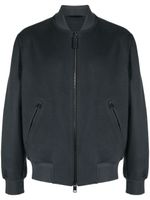 Brioni veste bomber en daim - Bleu - thumbnail