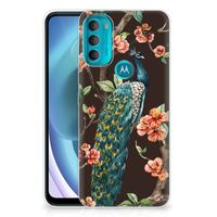 Motorola Moto G71 5G TPU Hoesje Pauw met Bloemen - thumbnail